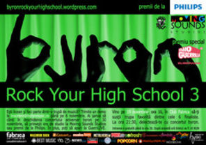 byron lanseaza editia a treia a concursului 'byron - Rock Your High School'
