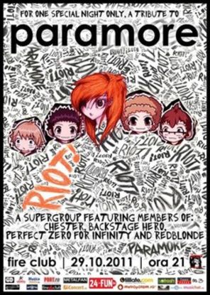 Concert tribut pentru Paramore, cu Veverita Alina de la Happy Hour la voce