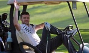 Justin Timberlake a furat o masina de golf