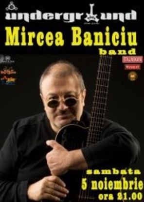 Concert Mircea Baniciu Band in Underground Pub Iasi