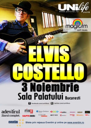 Elvis Costello va canta piesa &ldquo;She&rdquo; la Sala Palatului