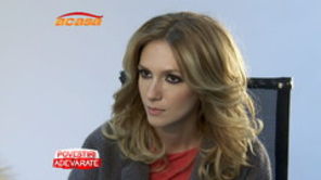 Adela Popescu: Barbatii care bat femeile sunt niste monstri