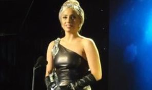 Lady Gaga a primit premiul Hero