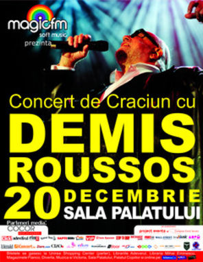 Concurs: Concert de Craciun cu Demis Roussos!