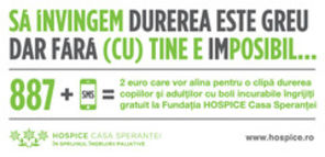 Celebrii U2 si Brici Entertainment sustin Hospice Casa Sperantei