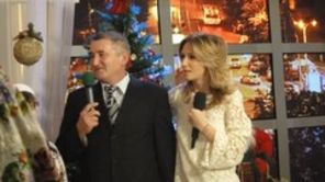 Adela Popescu si tatal ei, pentru prima data intr-un platou la televiziune, la ProTv International