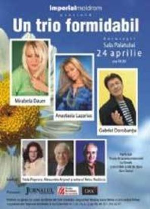 Mirabela Dauer, Anastasia Lazariuc si Gabriel Dorobantu concerteaza la Bucuresti