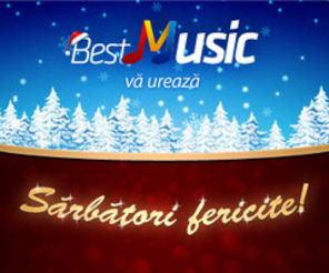 Bestmusic.ro va ureaza sarbatori fericite!
