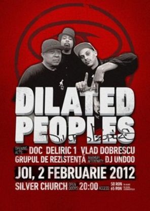 Concert Dilated Peoples/CTC/Grupul de Rezistenta/Undoo in Silver Church