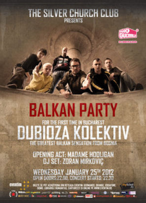 Concert Dubioza Kolektiv si Madame Hooligan in Silver Church