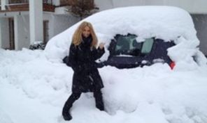 Andreea Banica isi petrece vacanta in Zell am See (foto)