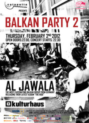 Balkan Party 2: Concert Al Jawala in Kulturhaus