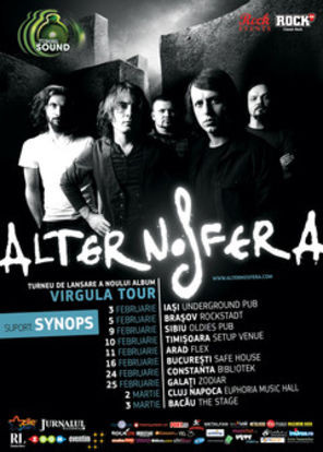 Alternosfera promoveaza noul album cu un turneu national