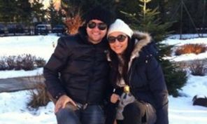 Andra si Catalin Maruta s-au trezit cu tone de zapada in fata casei