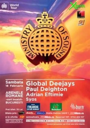 Concurs: Bestmusic.ro te trimite la Ministry of Sound World Tour