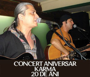 Concert aniversar Karma - 20 de ani