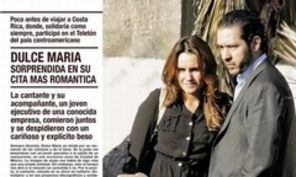 Dulce Maria este fericita cu noul ei iubit