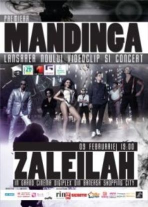Mandinga lanseaza clipul Zaleilah la Grand Cinema Digiplex, din Baneasa Shopping City