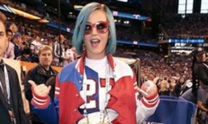 Katy Perry a petrecut cu castigatorii Super Bowl