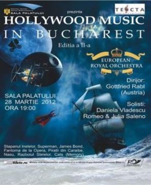 Concurs: Castiga 5 invitatii duble la 'Hollywood Music in Bucharest'