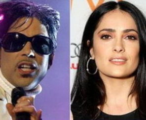 Prince dedica o piesa actritei Salma Hayek