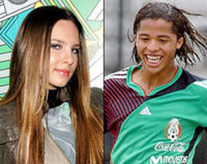 Belinda s-a logodit cu fotbalistul Giovanni Dos Santos