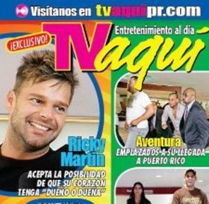 Ricky Martin: `Inima mea poate apartine unui barbat sau unei femei`
