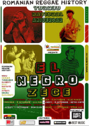 El Negro pleaca in turneu