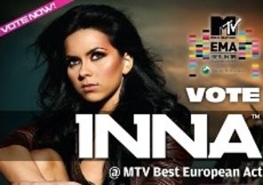 INNA a castigat Best Romanian Act la MTV EMA 2009