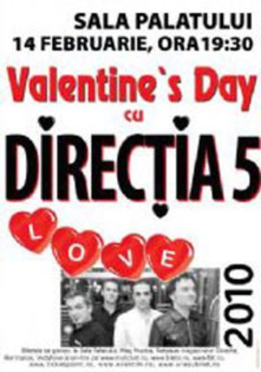 Concert Directia 5 de Valentine`s Day