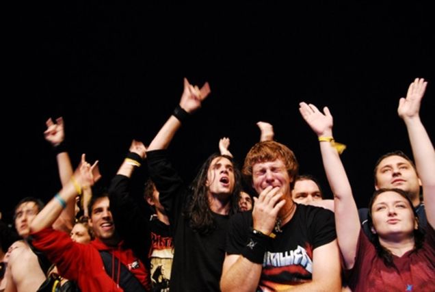 Metallica in concert la Bucuresti