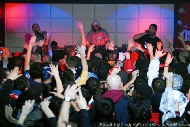concert Parazitii lansare la Gossip