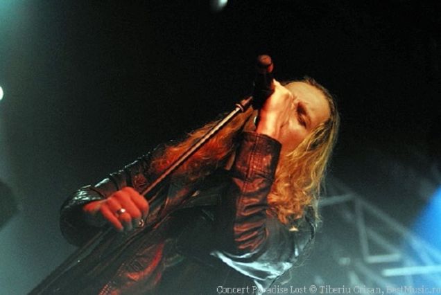 Paradise Lost in concert la Bucuresti, Romexpo, ian 2008