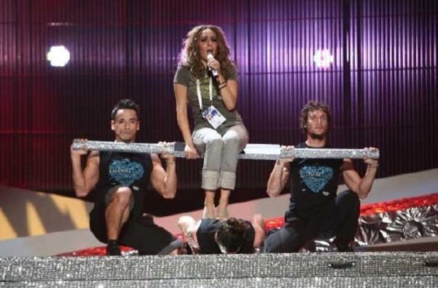 Kalomira la Belgrad, repetitii pentru Eurovision