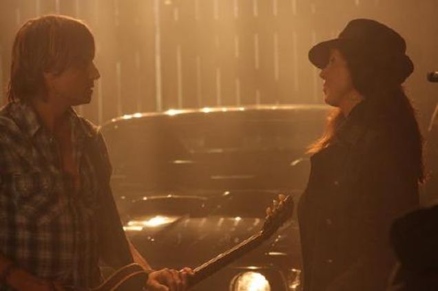 Keith Urban, filmari clip Sweet Thing