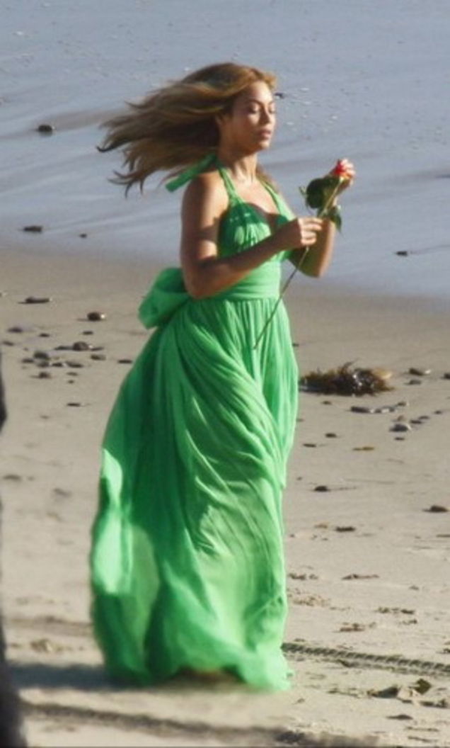 Beyonce, filmari clip Malibu