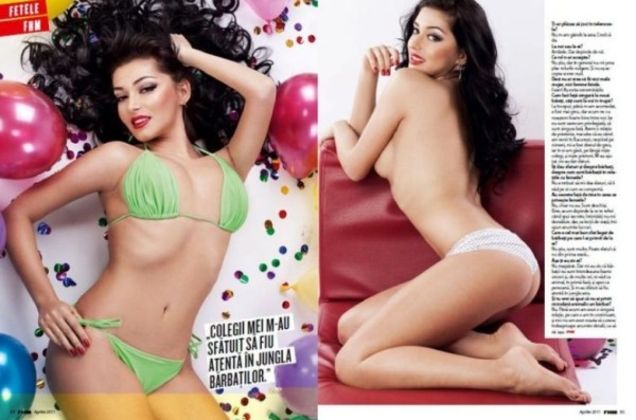 Poze sexy Helen Mandinga FHM