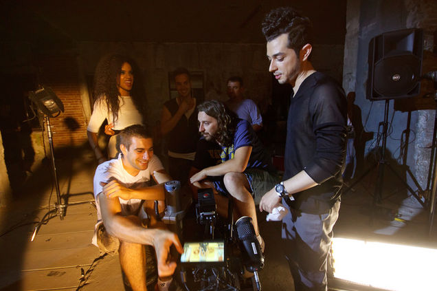 Morandi Poze filmari clip Serenada
