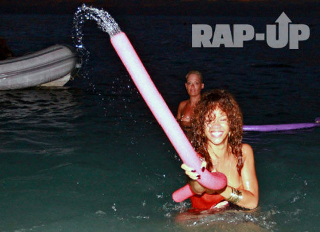 Rihanna in Barbados