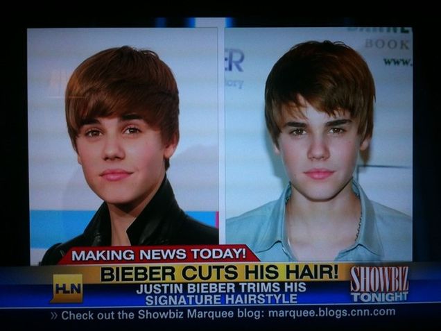 Bieber s-a tuns