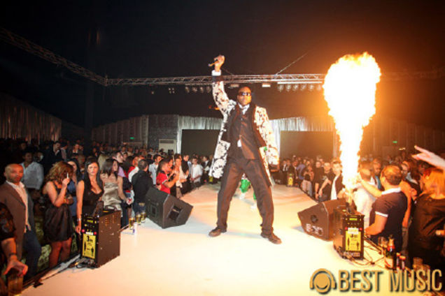Busta Rhymes la Bamboo, Mamaia. 