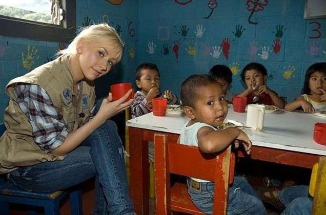 Christina Aguilera, vizita in Guatemala