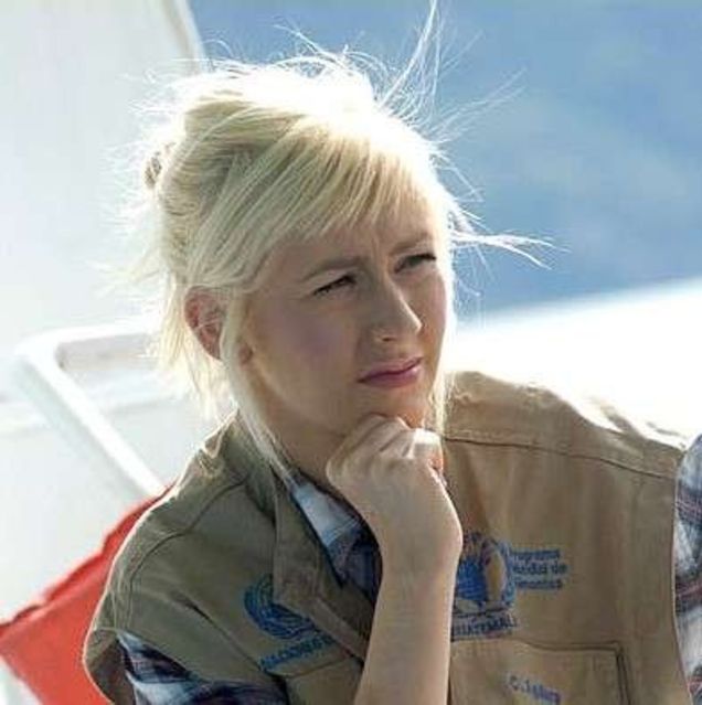 Christina Aguilera, vizita in Guatemala