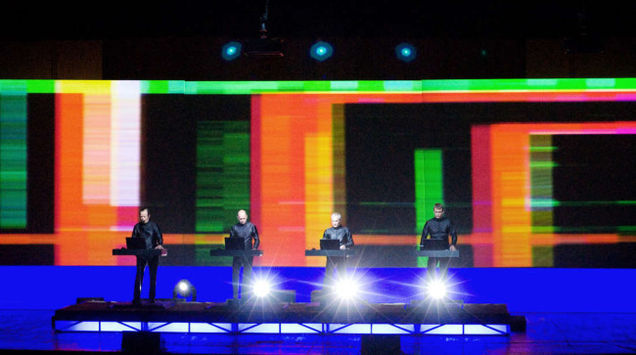 Poze concert Kraftwerk