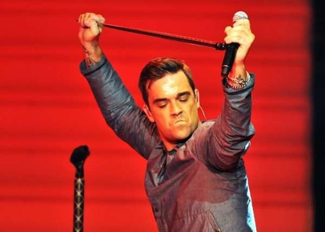 Robbie Williams, poze concert BBC Electric Proms
