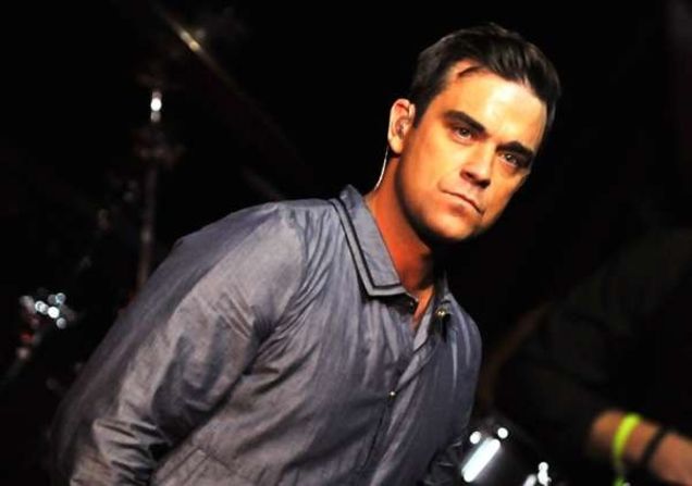 Robbie Williams, poze concert BBC Electric Proms