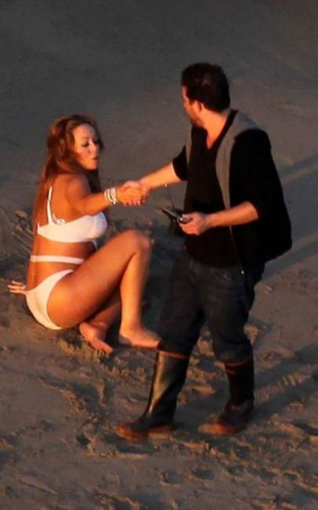 Mariah Carey, filmari clip H.A.T.E.U.