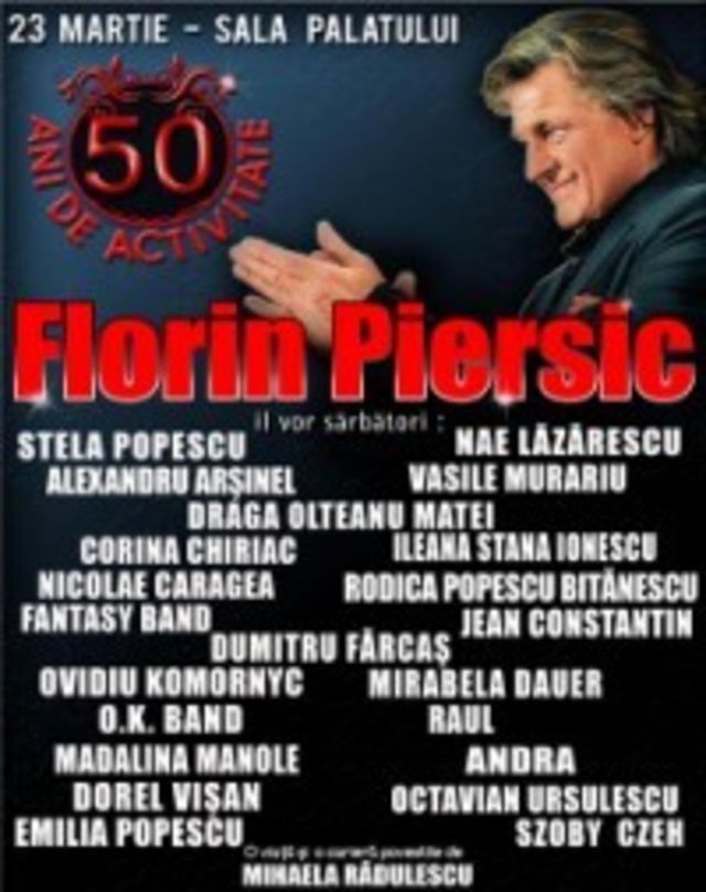 Florin Piersic, spectacolul vietii `Hoinarind printre amintiri`