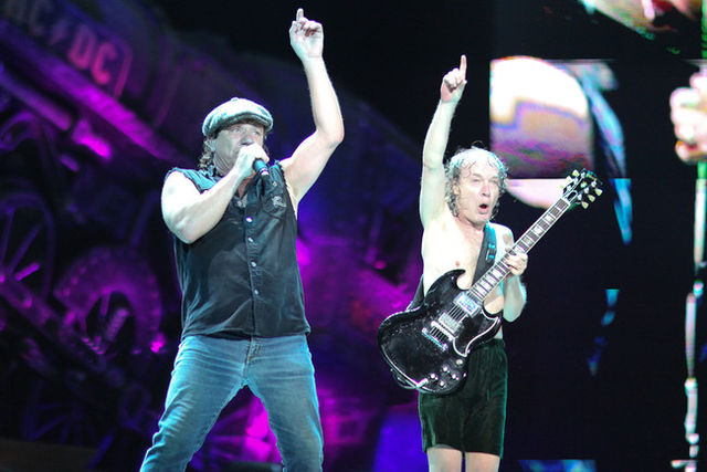 AC/DC in concert
