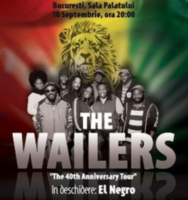 The Wailers il aduc pe Bob Marley la Bucuresti